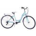Mestský bicykel 28" Kozbike KOZ13 7 prevodový Modro-biely